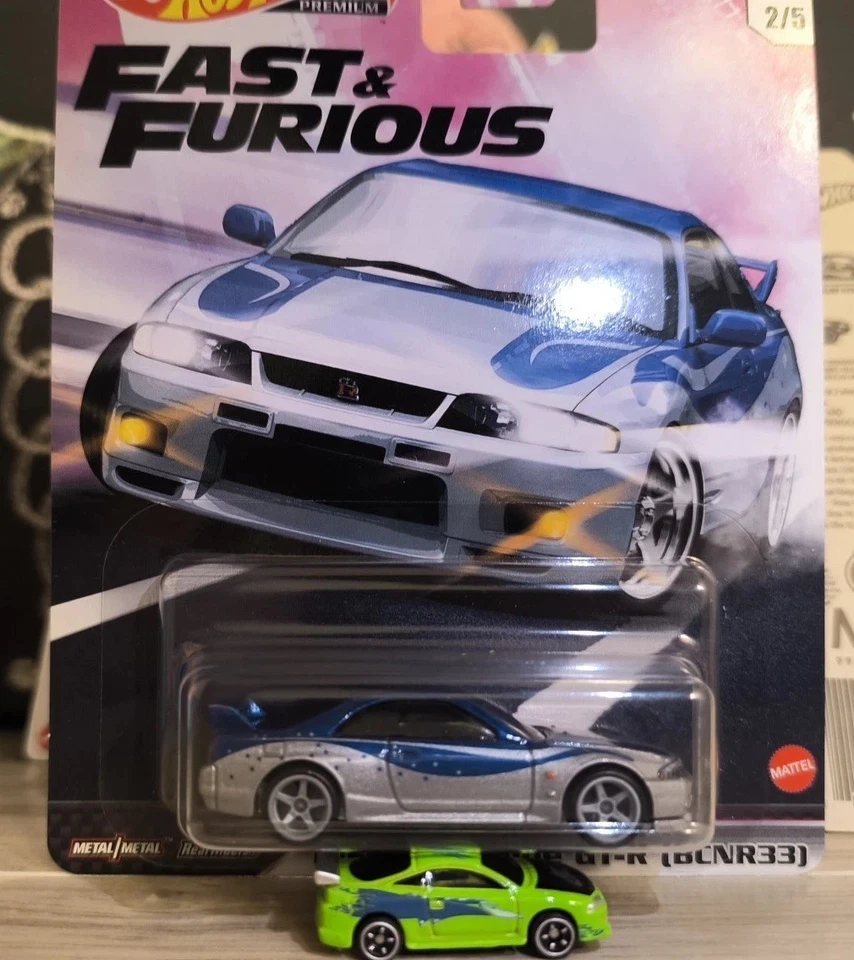 Hot Wheels Premium Fast & Furious Nissan Skyline GT-R (BCNR33) Quick Shifters - Image 2 of 4