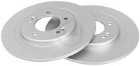 2X Bremsscheibe Beschichtet A.B.S. 18237 FüR CEE PRO GD Hyundai KIA JD I30 Van
