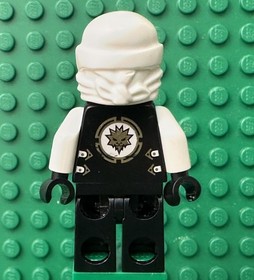 Lego Ninjago Zane Minifigure the Final Battle Robes njo0076 set 70504