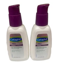 Cetaphil Pro Derma Control, Oil Absorbing Moisturizer SPF 30 4 fl oz Lot Of 2