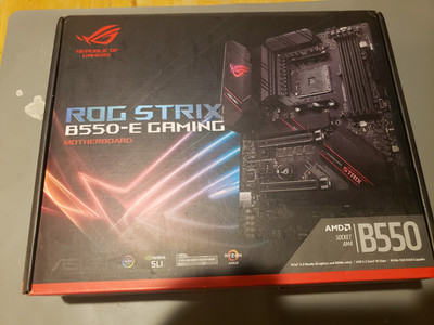 (Box Only) ASUS B550-E Gaming ROG Strix Motherboard