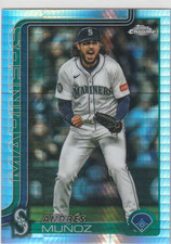2025 Topps Chrome Update Series - Andres Munoz #USC108 Prism Refractor