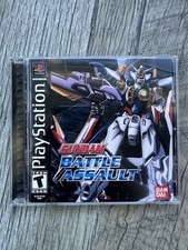 Gundam Battle Assault (Sony PlayStation 1 PS1 CIB Complete W/ Reg Card Fast Ship