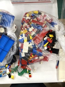 18LB VINTAGE 1969-1976 RARE LEGO LOT YARD,QUARRY,HOSPITAL,POLICE,CARAVELLE,VILLA