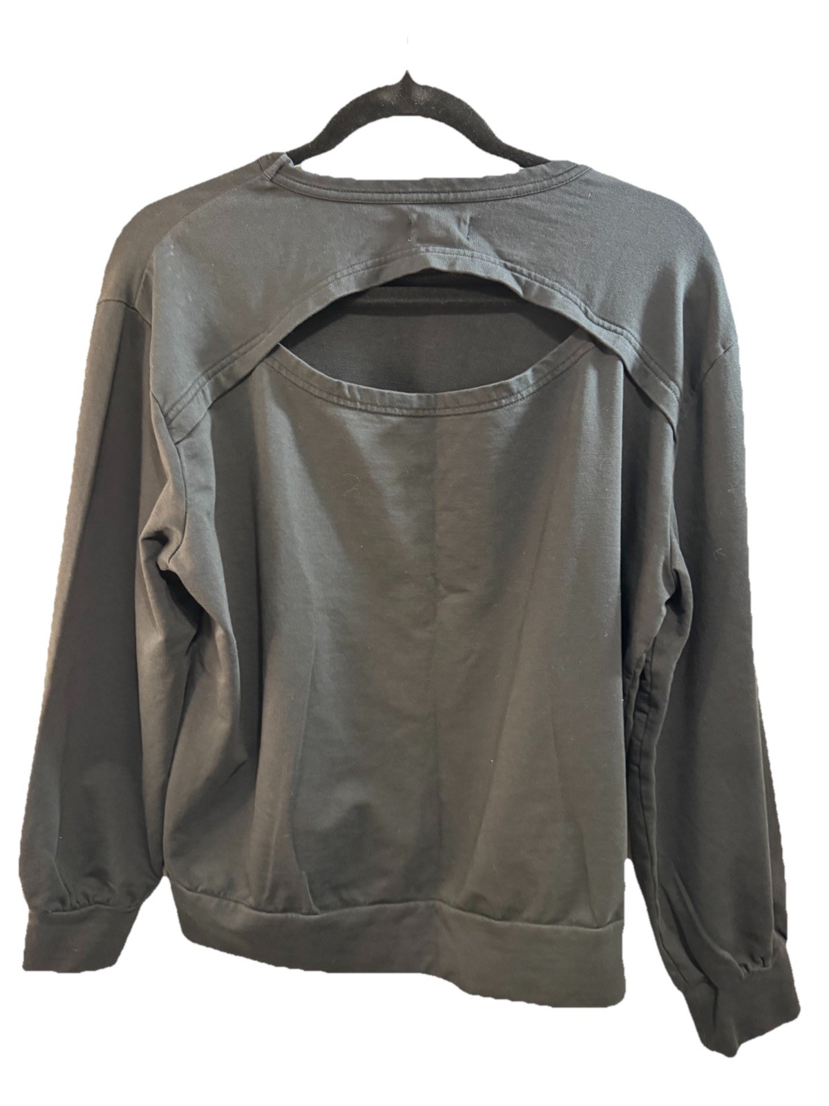 Pact Organic Cotton Pullover Basic Black Sweatshi… - image 7