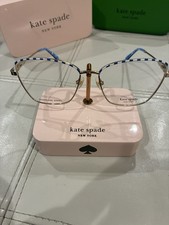 KATE SPADE LIORA/G Eyeglasses Eye Glasses GD STR BL E1S Authentic New 54mm Women