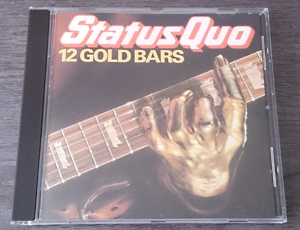 STATUS QUO - 12 GOLD BARS (1983)  CD  1st PRESS BLUE SWIRL  800 062-2 (GERMANY) - Bild 2 von 4