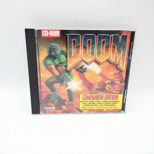 Doom: Companion Edition, CD-ROM Laser Magic 1994 Vintage OOP - Picture 1 of 3