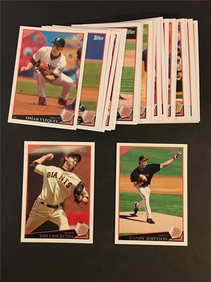 2009 Topps San Francisco Giants Team Set Series 1 2 Update 33 Cards