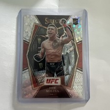 2022 Panini Select UFC - Premier Level Jeffrey Molina #149 Disco Prizm (RC)