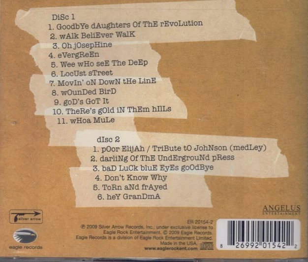 BLACK CROWES, THE - Warpaint Live NEU - Bild 2 von 2