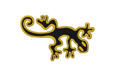 Aufnäher Flicken Bestickt Flagge Backpack Gecko Salamander Lizard Aufbügelbar R2