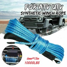 Synthetic Winch Rope Line 14x 50 10000lbs Recovery Cable 4wd Atv Utv Wsheath Synthetic Winch Rope Line 14x 50 10000lbs Recovery Cable 4wd Atv Utv Wsheath