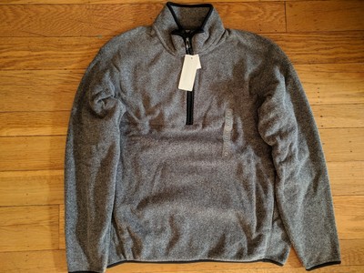 NEW Uniqlo Fleece Half-Zip Pullover Jacket | eBay