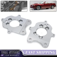 for Mustang Rear Disc Brake Adapter Brackets 5 Lug For 94-04 GT Caliper