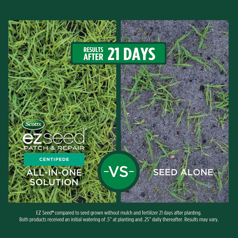 Scotts 17541 Grass Spot Repair Seed EZ Seed Centipede Grass Sun or Shade 3.75 lb
