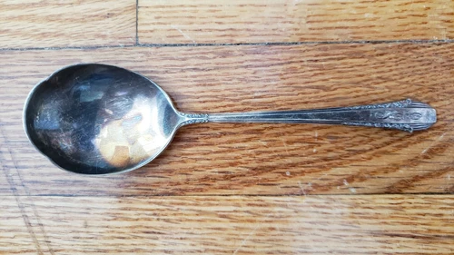 ANTIQUE VINTAGE COLLECTIBLE SPOON 5.75" INTERNATIONAL STERLING -1939, MONO