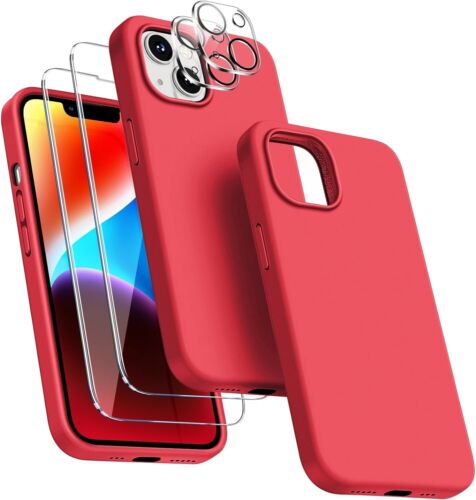 Entronix Bundle kompatibel mit iPhone 14 Plus - Flüssigsilikon Hülle, 2 Clear S - Bild 9 von 15
