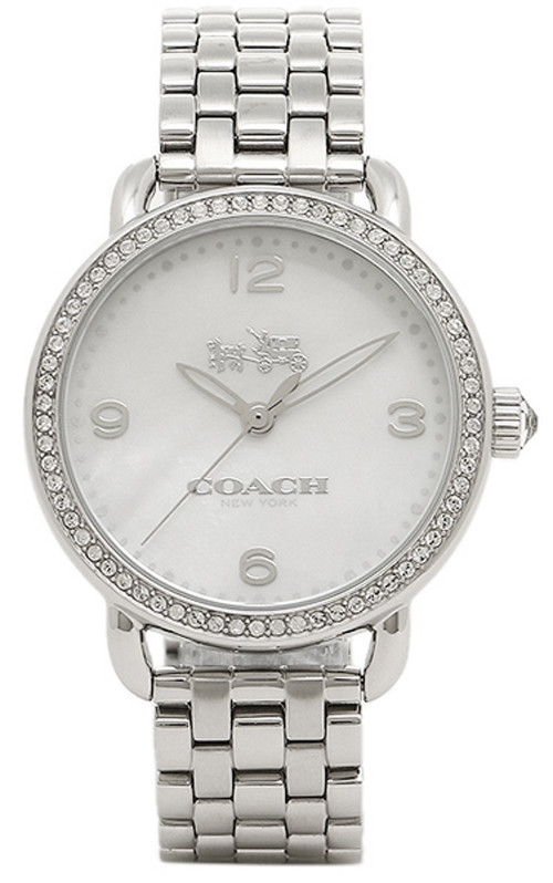 Coach 14502481 Delancey Mother of Pearl Dial Stainless Steel  display picture 1