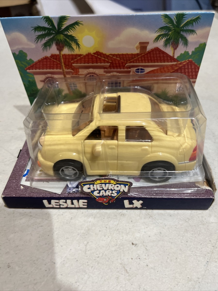 The Chevron Cars 1998 - Leslie LX - Yellow - Vintage Collectible