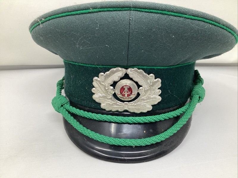 Vintage German Military Hat Visor Size 56 Border Guard 