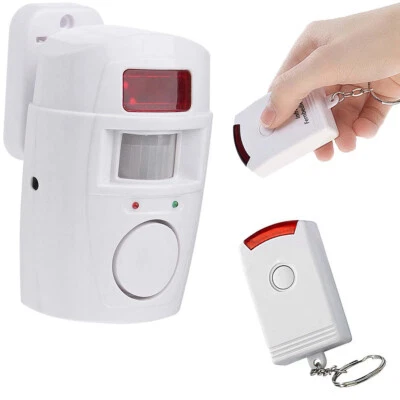 Alarmanlage Fernbedienung Sirene 105dB Haus Anlage Bewegungsmelder Sensor Schutz