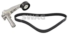 SWAG V-Ribbed Belt Set For MINI Clubman R55 Cooper R57 R56 06-15 11287566789