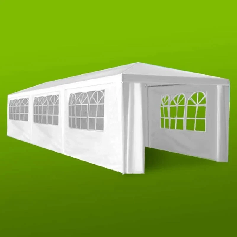 Wallaroo 4x8m Gazebo Party Wedding Marquee Event Tent White Outdoor Canopy  - image 2 of 4