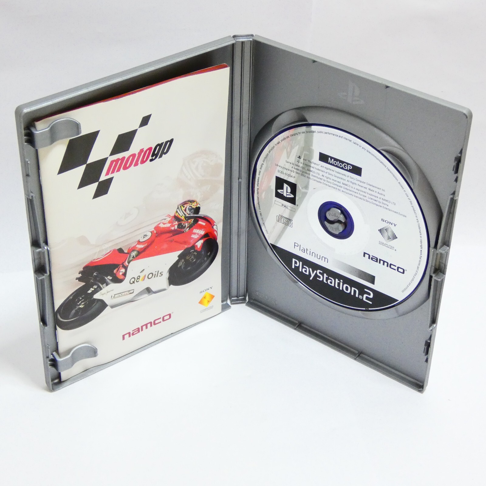 Moto Gp Namco Courses Circuits Jeu Ps2 Complet Notice Console 