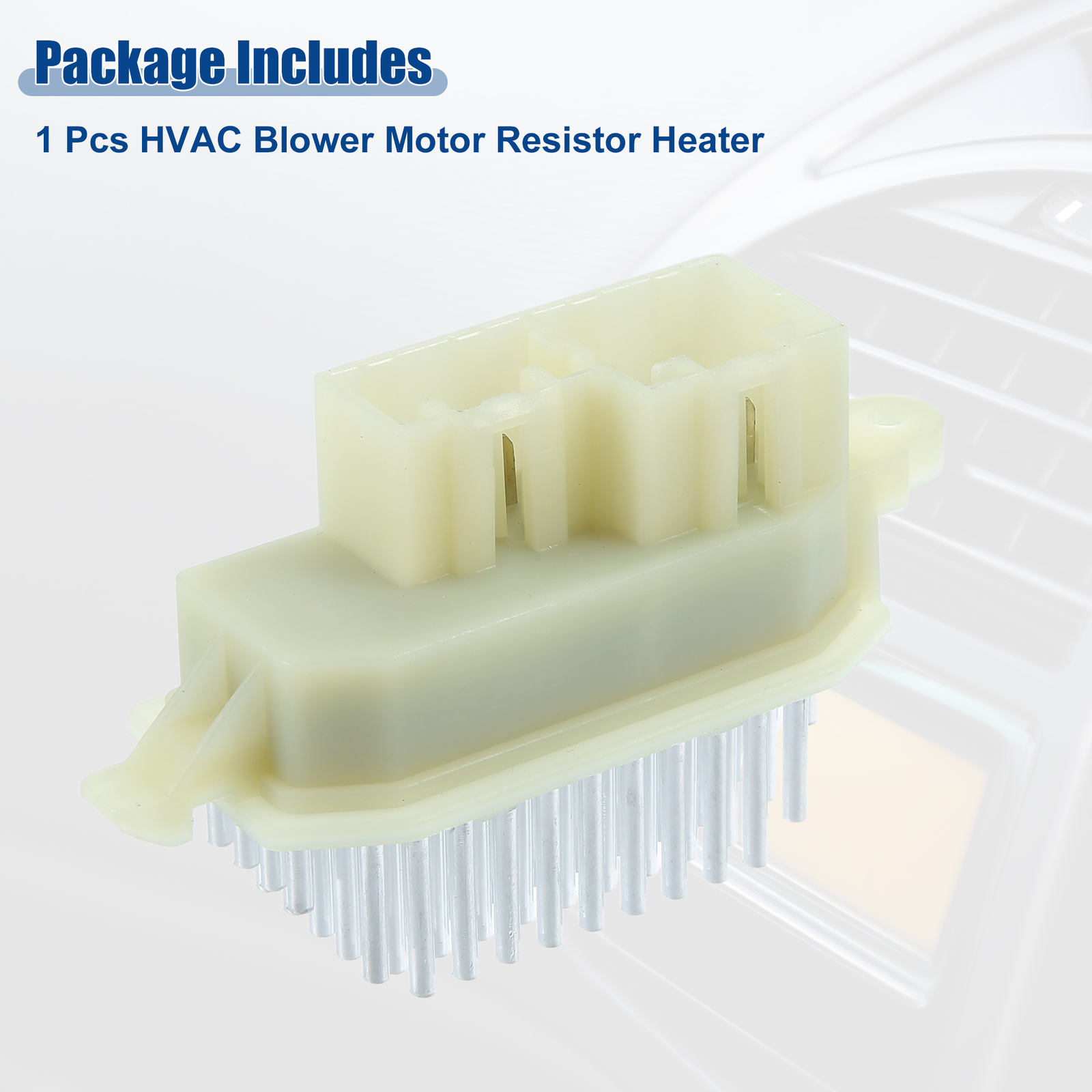 Pack of 1 for Ford Ecosport 20152020 HVAC Blower Motor Resistor Heater