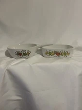 l'echalote corning ware Lot of 2 1Pint and 1 Quart Ised See Pictures No Lids