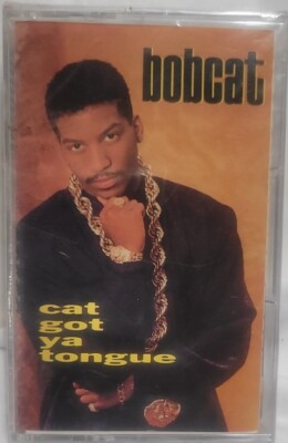 SEALED RARE  Bobcat CASSETTE TAPE Cat Got Ya Tongue HIP HOP 1989 I Need You Rare