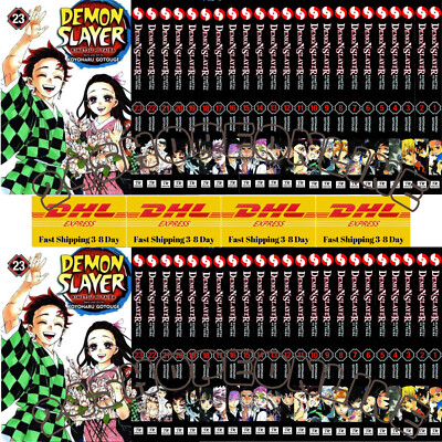 Demon Slayer Kimetsu No Yaiba Manga Volume 1-23 Full Set Comic