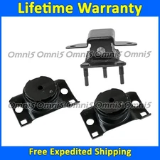 K4591 Motor & Transmission Mount Set 3pc For 20-25 Nissan Frontier 3.8L RWD AUTO