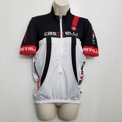 Download Castelli Rosso Corsa Cycling Jersey XL Womens 1/2 Zip ...