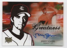 2006 Upper Deck Future Stars Clear Path to History Triple Signatures Jeremy