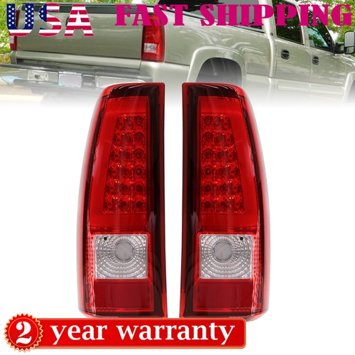 YITAMOTOR® 2003-2006 Chevrolet Silverado LED DRL Headlights Clear Le - Foto 3