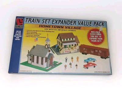 Vintage Life Like Trains Train Set Expander Value Pack Hometown Village ...