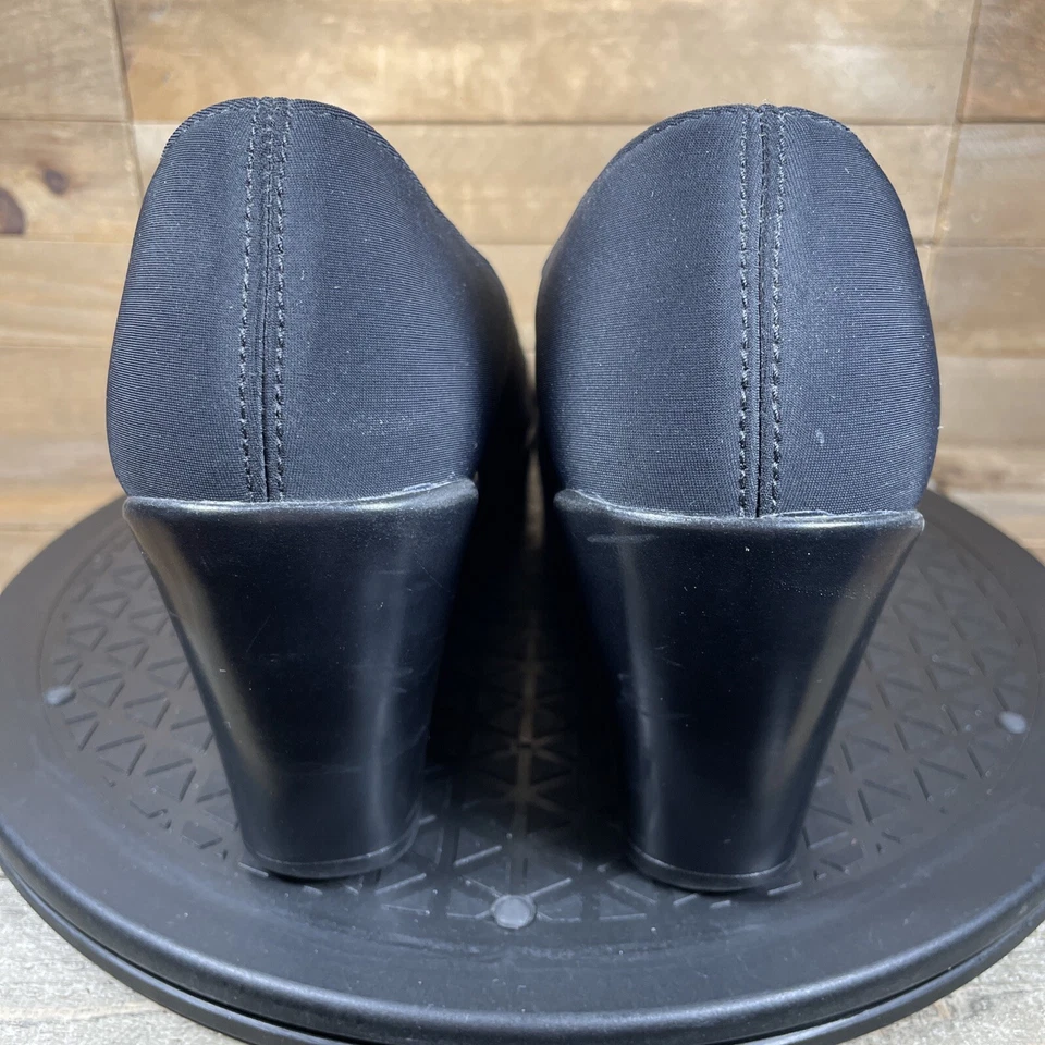 NAOT Lucente Women's 10 by Black Stretch Fabric Pump Heels Size 41 USA - Image 4 of 4