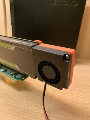 ventilador silencioso para Nvidia Tesla P4 8GB M4 4GB T4 16GB GPU Tarjeta Gráfica