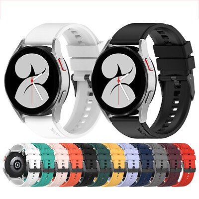 Buckle Step Watch Strap Belt for Samsung Heart-S Heart-L Watch 4 Active 2 Active