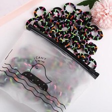 100pcs Baby Colorful Small Elastic Hair Bands Kids SHIP Ponytail Holder M4T-USA