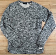 Scotch  Soda Lazy Gang Crewneck Pullover Grey Space Dye Men's Size L Wicked