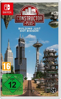 Constructor Plus - Städte Simulation - Nintendo Switch - NEU & Verpackt 