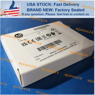New Factory Sealed NEW PLC 1734-IA4 POINT I/O 4 Point Digital Input Module