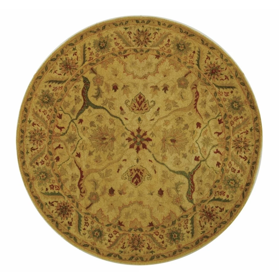 SAFAVIEH Antiquity Collection AT14A Handmade Ivory Rug - Image 4 of 4