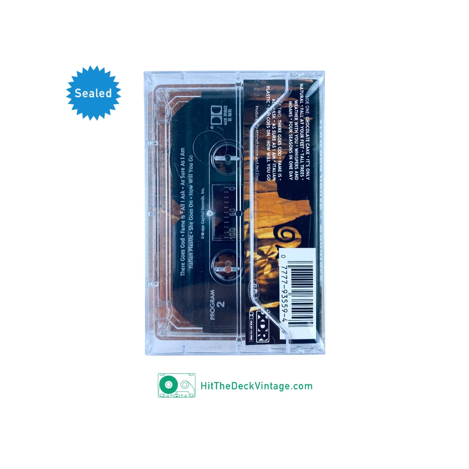 Crowded House - Woodface Cassette Tape (1991) w/ Hype 80s/90s Alt SEALED - Image 2 of 3