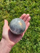 Large Labradorite Sphere 7cm 457grams Healing Crystal