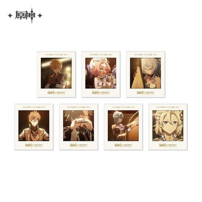 Genshin Impact Card 7 points Tartaglia Zhongli Xiao Albedo Ganyu Genuine Eula