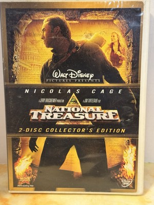 Walt Disney National Treasure 2 Disc DVD Release 2007, Nicholas Cage, Jon Voight